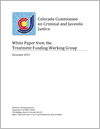 Treatment Funding White Paper (from the Drug Policy Task Force: Treatment Funding Working Group (December 2010)