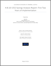 H.B. 2010-1352 Savings Analysis Report: First Two Years of Implementation (March 2013)