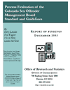 Process Evaluation of the Colorado Sex Offender Management Board Standards and Guidelines (December 2003)
