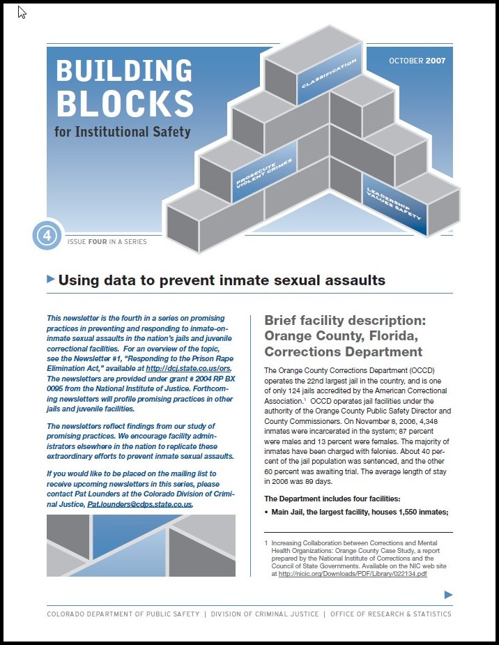 Bulletin Series (Issue 4): Building Blocks for Institutional Safety