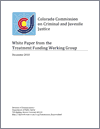 White Paper from the Treatment Funding Working Group (December 2010)